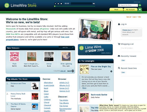 LimeWireStore