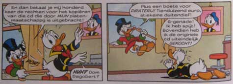Donald Duck Is a Music Pirate, And His Nephews Too