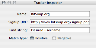 TrackerChecker Inspector