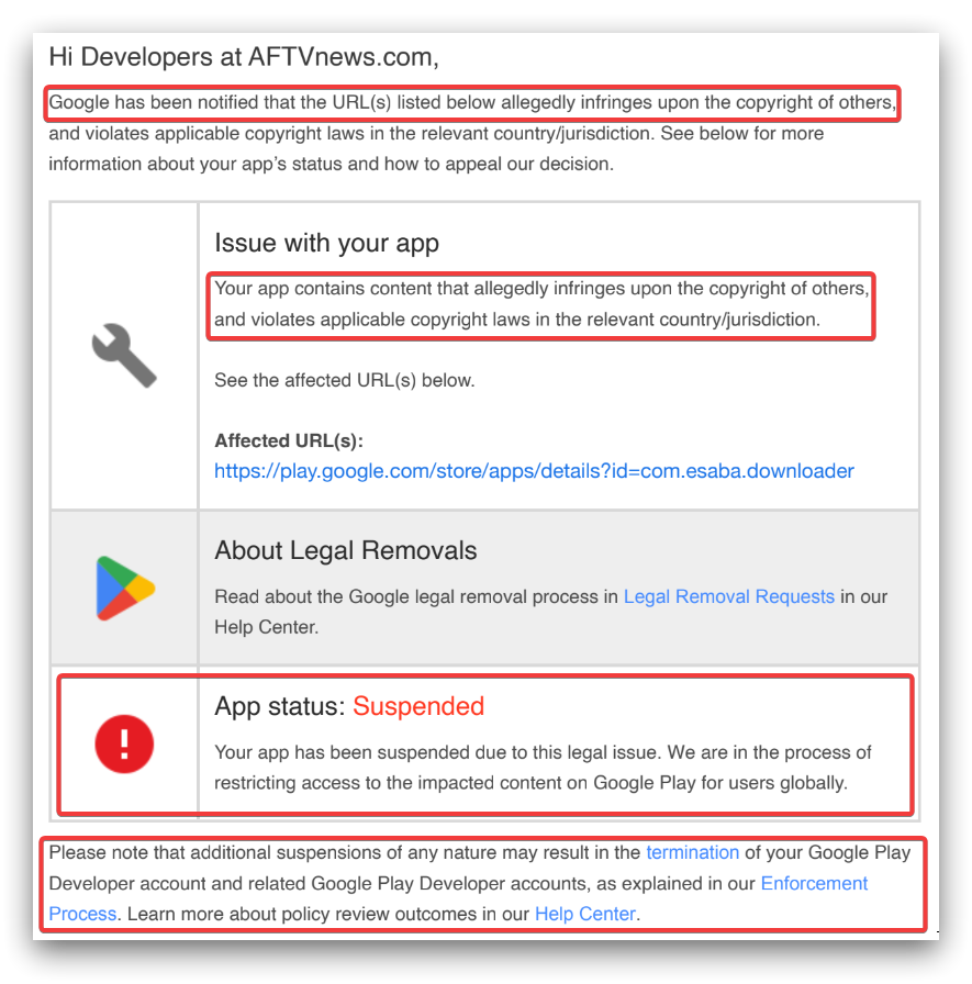 Google Play DMCA Downloader