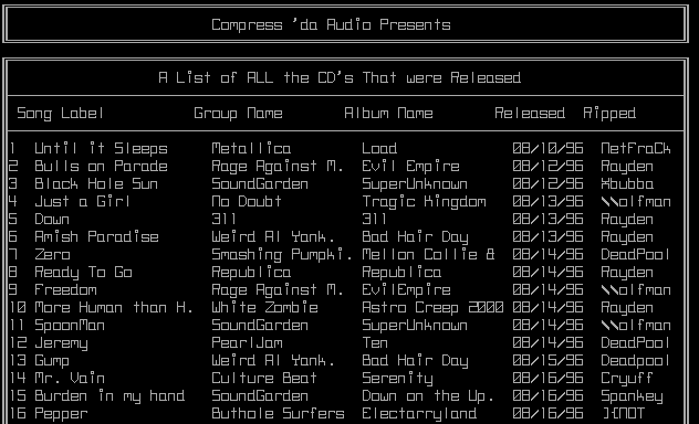 afflinity 3 early mp3 releases