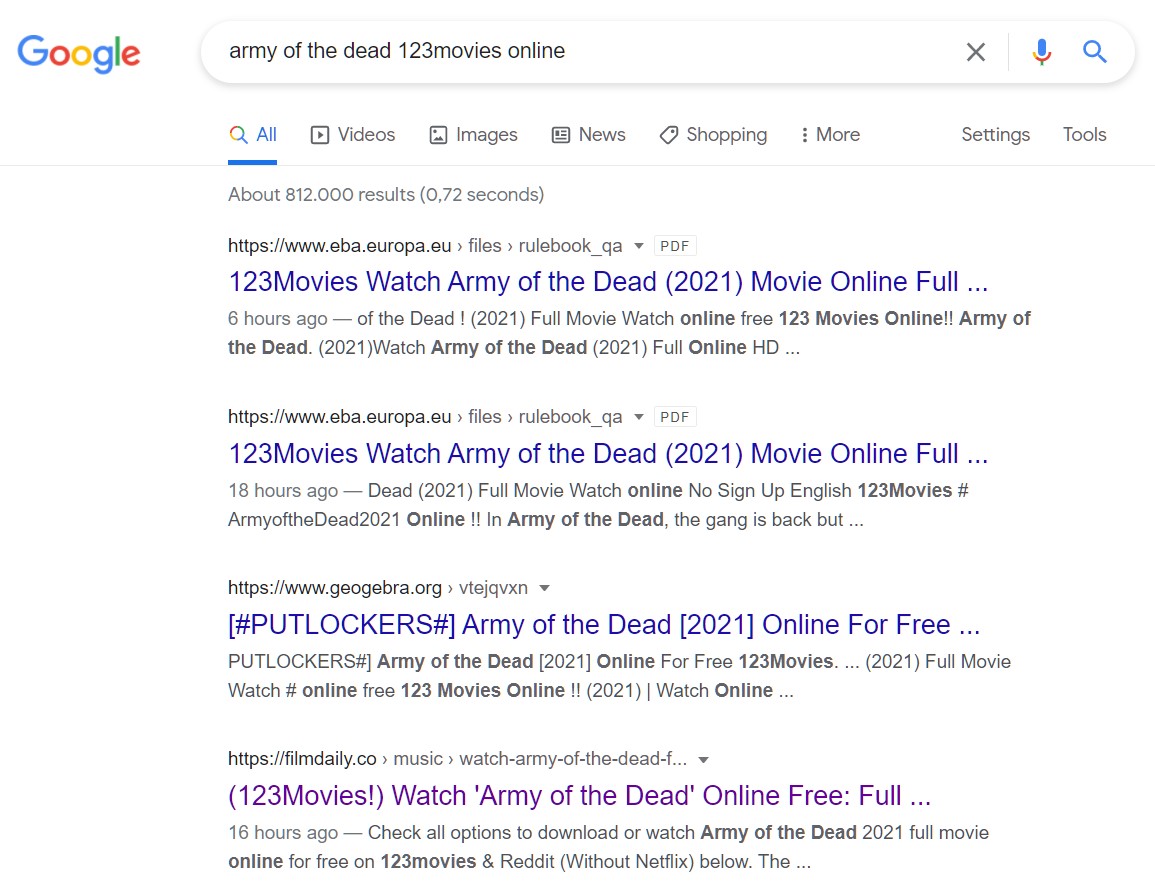 dead google