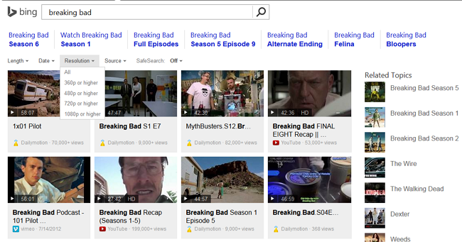 Bing-breaking