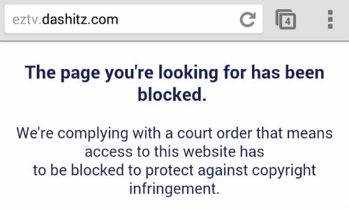 blocked