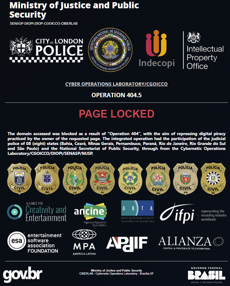 brazil- operation 404-blockpage