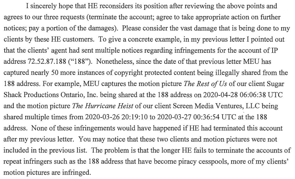 cease and desit letter