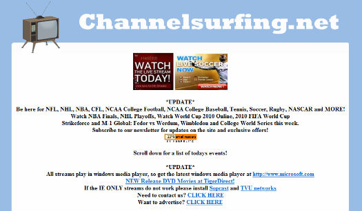 channel surfing
