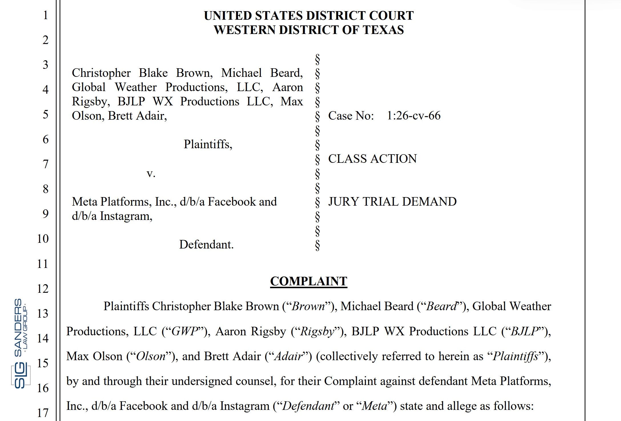 complaint