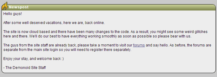 demonoid-comeback