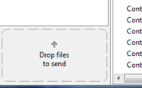 drop to send