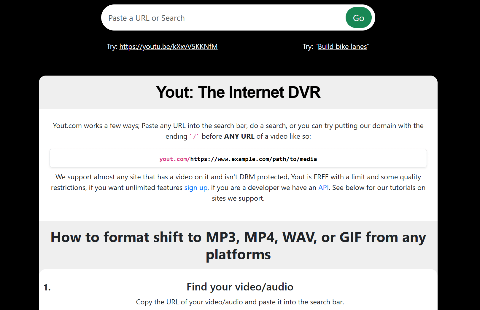 yout dvr