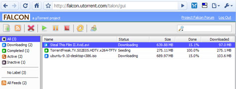 falcon utorrent