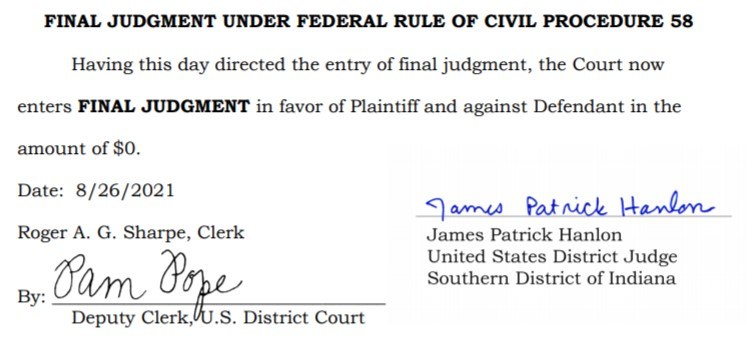 final judgment