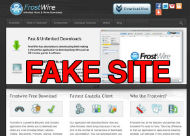 frostwire-scam1 picture of a scam website