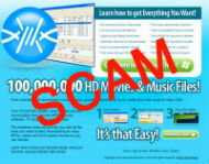 frostwire-scam3 picture of a scam website