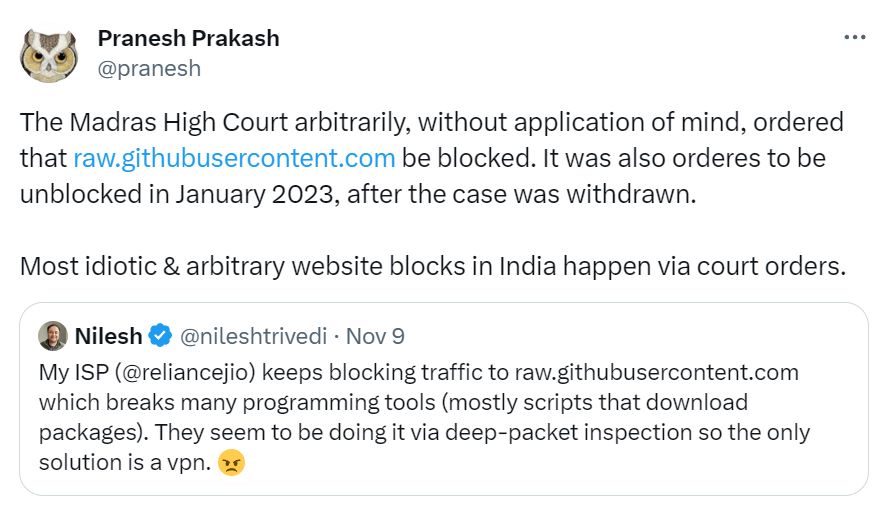github madras