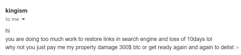 extort