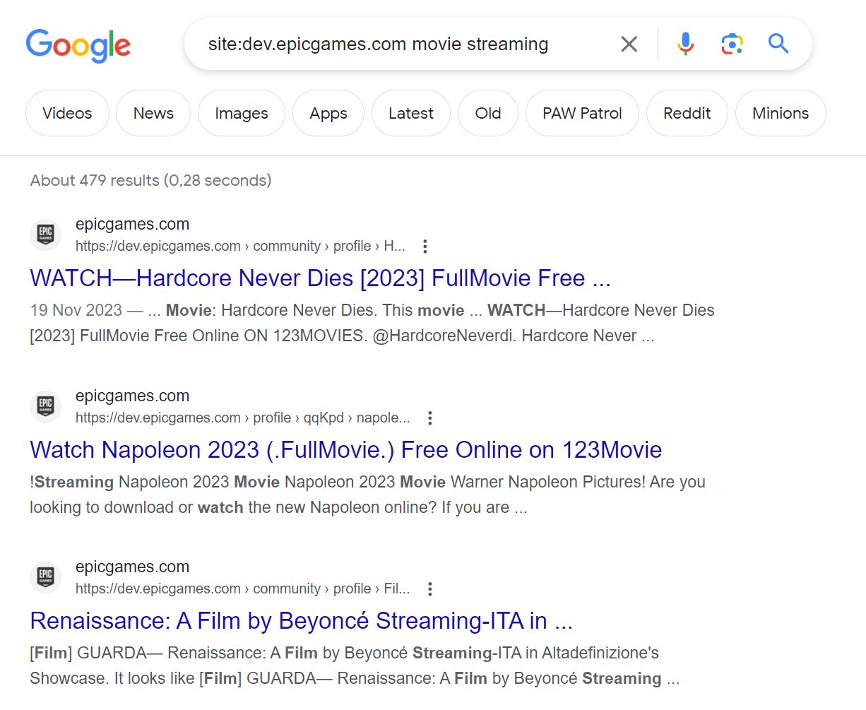 epic google