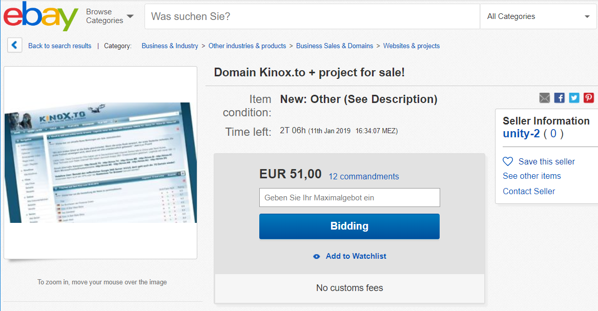 Image from KinoX.to eBay auction