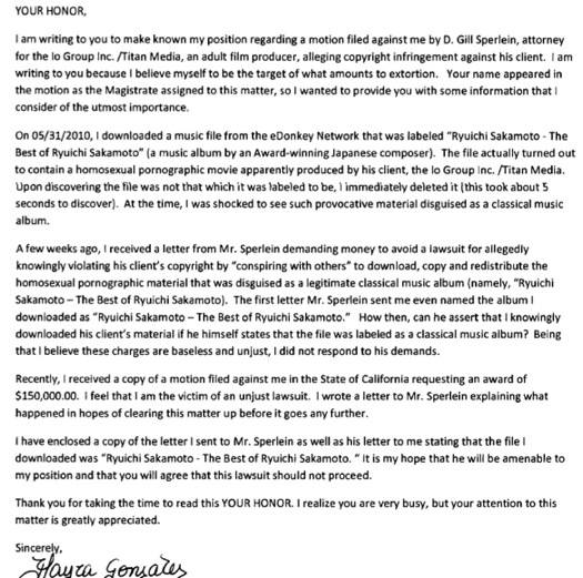 letter