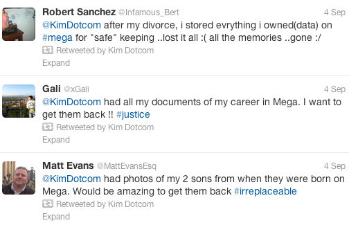 user data tweets