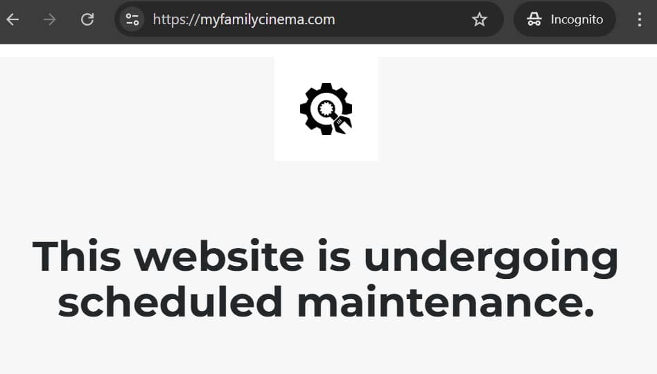 maintenance