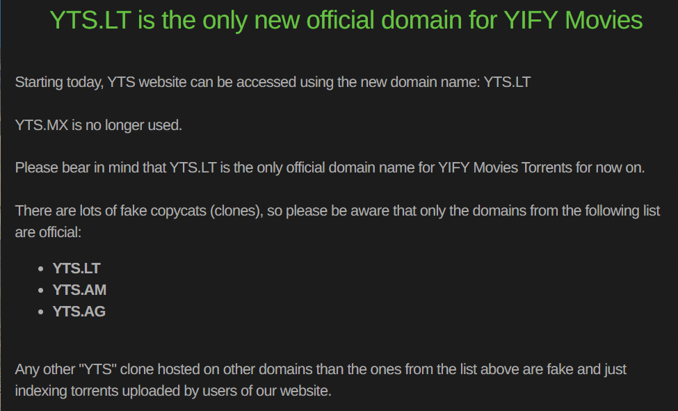 yts