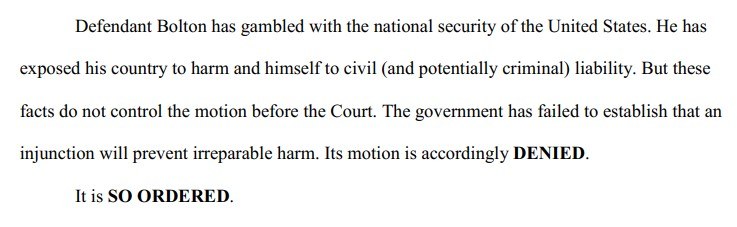 Bolton Court order