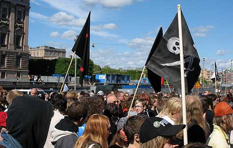 pirate bay demonstration