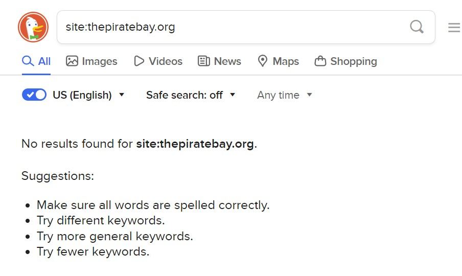 pirate bay duck