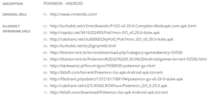 pokedown