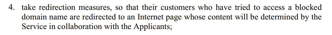 redirect