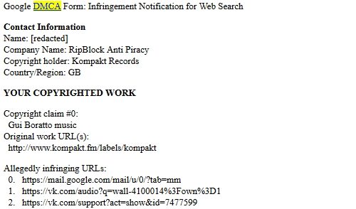 RipBlockDMCA