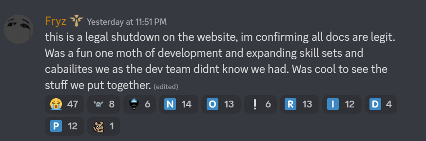 shutdown