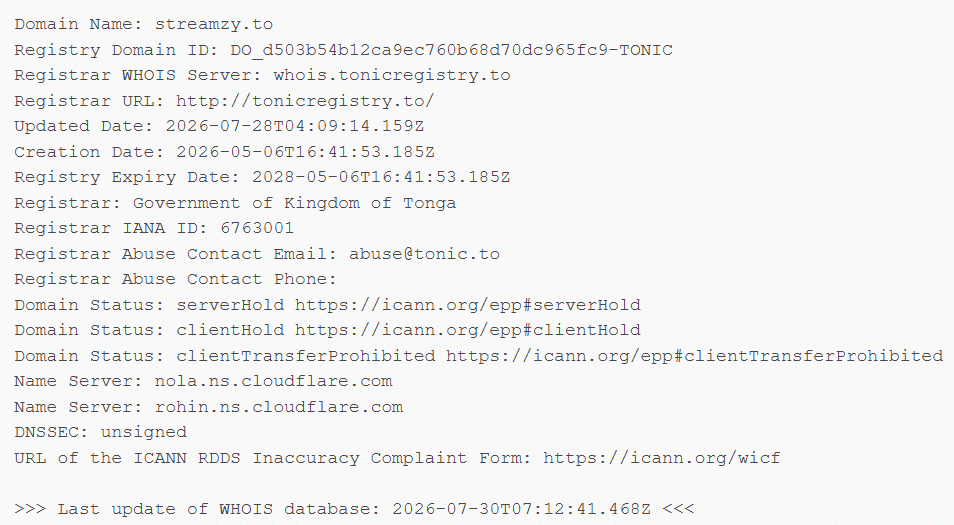 whois