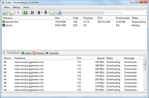 UnzbinScreenShot