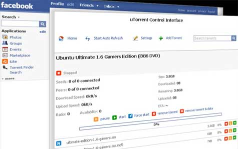 facebook bittorrent