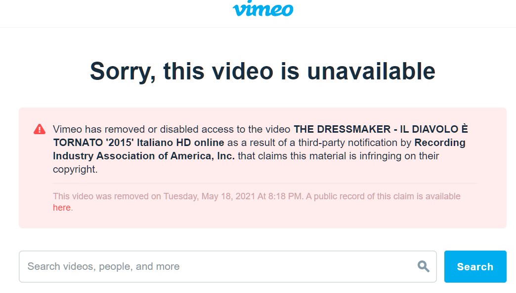 riaa removed