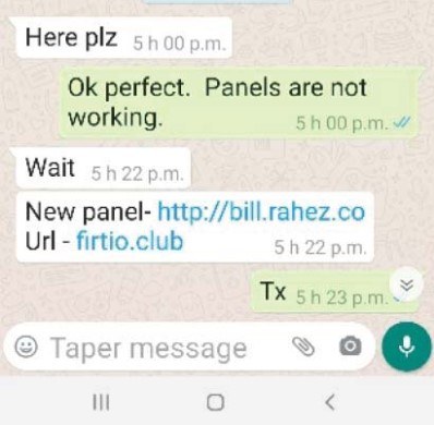 WhatsApp investigator goldtv reseller