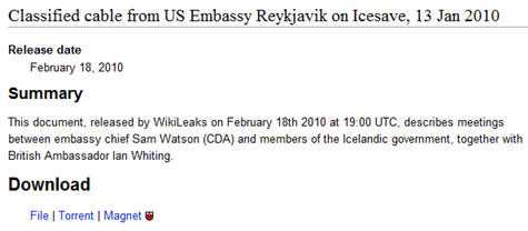 WikiLeaks